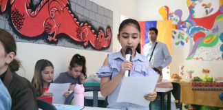 Բաց դաս Պետախ Տիկվայի հայկական դասարանում