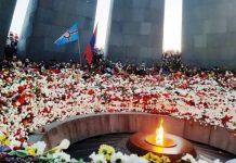 24 ապրիլի, 2019 թ․։ Արեւմտյան Հայաստանի Խորհրդարանի պատգամավորները, Արեւմտյան Հայաստանի պաշտոնյաները եւ քաղաքացիները մասնակցեցին Հայոց ցեղասպանության զոհերի հիշատակի ոգեկոչմանը նվիրված միջոցառումներին