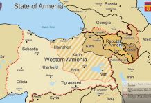 Արեւմտյան Հայաստանի Հանրապետութունը (Հայաստան) դիմել է ՄԱԿ՝ Հայաստան պետության եւ Ադրբեջանի Հանրապետության միջեւ սահմանազատումն իրականացնելու վերաբերյալ առաջարկով Հայաստան պետություն - Արևմտյան և Արևելյան, Կիլիկիա, Լեռնային և Դաշտային Արցախ