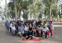 Հայկական դպրոցի արշավը դեպի «Տել Աֆեկ» ազգային զբոսայգի Լուսանկարում՝ Հայ դպրոցականներն ու նրանց ծնողները «Տել Աֆեկ» ազգային զբոսայգում