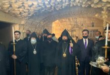 Հայ համայնքը հին տոմարով նշեց Ամանորն ու Սուրբ Ծնունդը Լուսանկարում՝ Երուսաղեմի հայ պատրիարք Նուրհան արքեպիսկոպոս Մանուկյանը թափորով