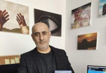 Մարտի 20-ին Յաֆոյի Սուրբ Նիկողայոս վանքում տեղի ունեցա Դավիթ Գալֆայանի «Հայասա՝ Աստվածների երկիրը» գրքի շնորհանդեսը: Լուսանկարում՝ «Նոյան տապան» հայկական կրթական, մշակույթային միության նախագահ Դավիթ Գալֆայանը