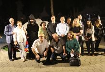 Հայոց Ցեղասպանության սրբադասված նահատակների հիշատակին նվիրված հուշ-երեկոն Պետախ Տիկվայի «Համայնքների այգում» Լուսանկարում՝ ՀՀ դեսպան պրն. Արման Հակոբյանը, հյուպատոս պրն. Նարեկ Ղազարյանն, երկրի կենտրոնական շրջանների հոգևոր հովիվ հայր Գևորգ աբեղա Հայրապետյան և համայնքային ներկայացուցիչներ ու հյուրեր