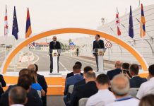 Նիկոլ Փաշինյանն ու Իրակլի Ղարիբաշվիլին ներկա են գտնվել հայ-վրացական Բարեկամության կամրջի գործարկման պաշտոնական միջոցառմանը