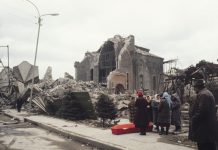 Սպիտակի երկրաշարժի անմեղ զոհերի հիշատակին նվիրված հոգեհանգստյան արարողություն տեղի ունեցավ Սուրբ Նիկողայոս վանքում