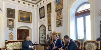 Փետրվարի 6-ին Երուսաղեմի Հայոց պատրիարքարան այցելեց Ռուսաստանի դաշնության դեսպանը