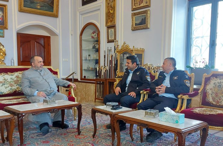 Երուսաղեմի պատրիարքարան այցելեցին հին քաղաքի ոստիկանները