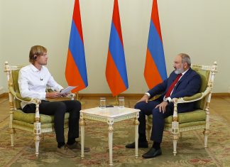 Վարչապետ Նիկոլ Փաշինյանի հարցազրույցը իտալական La Repubblica թերթին