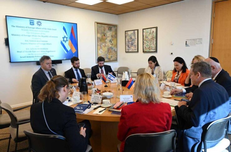 ՀՀ ԱԳ նախարարի տեղակալի հանդիպումը Իսրայելի ԱԳ նախարարության գլխավոր տնօրենի հետ