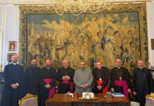 Քրիստոնեական միասնության պապական խորհրդի նախագահը հանդիպեց մեր պատրիարքի հետ