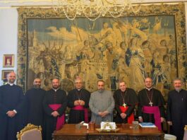 Քրիստոնեական միասնության պապական խորհրդի նախագահը հանդիպեց մեր պատրիարքի հետ