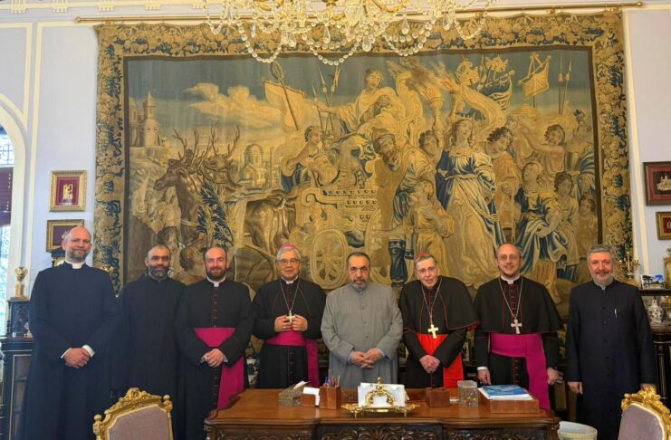 Քրիստոնեական միասնության պապական խորհրդի նախագահը հանդիպեց մեր պատրիարքի հետ