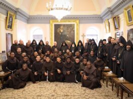 Հայոց Սուրբ Զատկի առիթով Ֆրանցիսկյան միաբանության շնորհավորական այցելությունը Պատրիարքարան