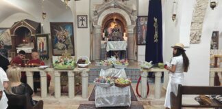 Օգոստոսի 22 – ին համայնքը տոնեց Խաղողօրհնեքը