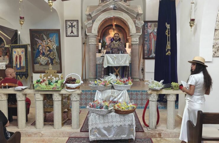 Օգոստոսի 22 – ին համայնքը տոնեց Խաղողօրհնեքը