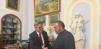 Ֆրանսիայի նորանշանակ գլխավոր հյուպատոսի այցը Հայոց պատրիարքարան