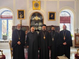 Երուսաղեմի ասորի եպիսկոպոսի այցն Երուսաղեմի հայոց պատրիարքարան