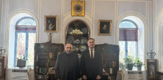 Իսրայելում Վրաստանի նորանշանակ դեսպանի այցը Երուսաղեմի հայոց պատրիարքարան